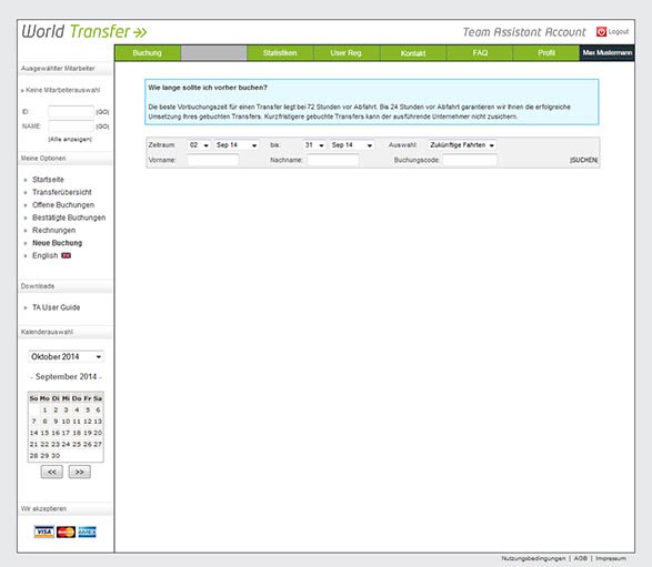 Screenshot Team Assistant Account